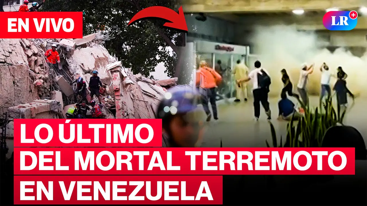Reproducir: 🔴 EN VIVO TERREMOTO EN VENEZUELA HOY: todo sobre el TERREMOTO de 7,1 y 7,5 que sacudió VENEZUELA