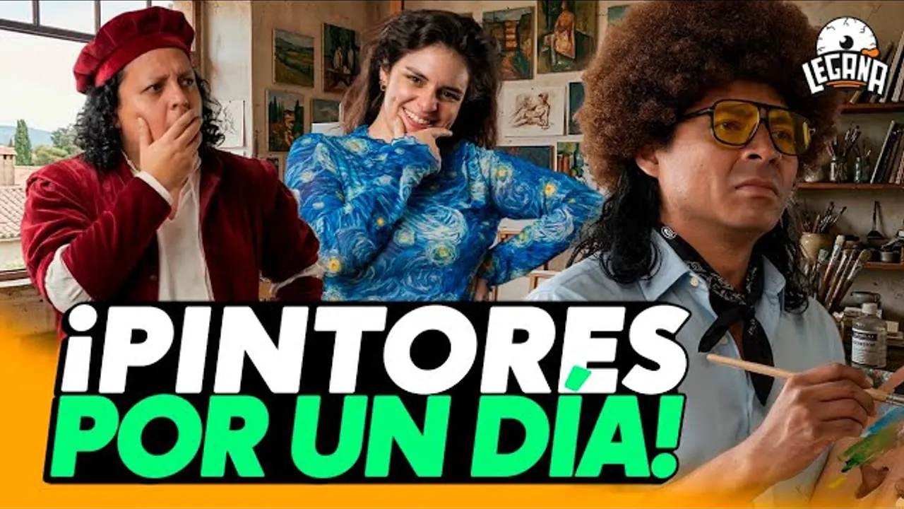 Reproducir: EL GRILLO NOS ENSEÑA A PINTAR NATURALEZA | LEGAÑA