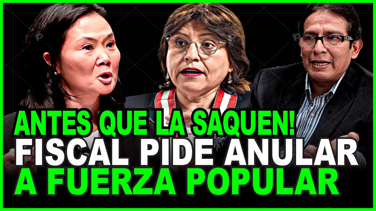 Reproducir: ALERTA!! FISCAL ESPINOZA PIDE ANULAR A FUERZA POPULAR! ANALIZA JAIME ANTEZANA
