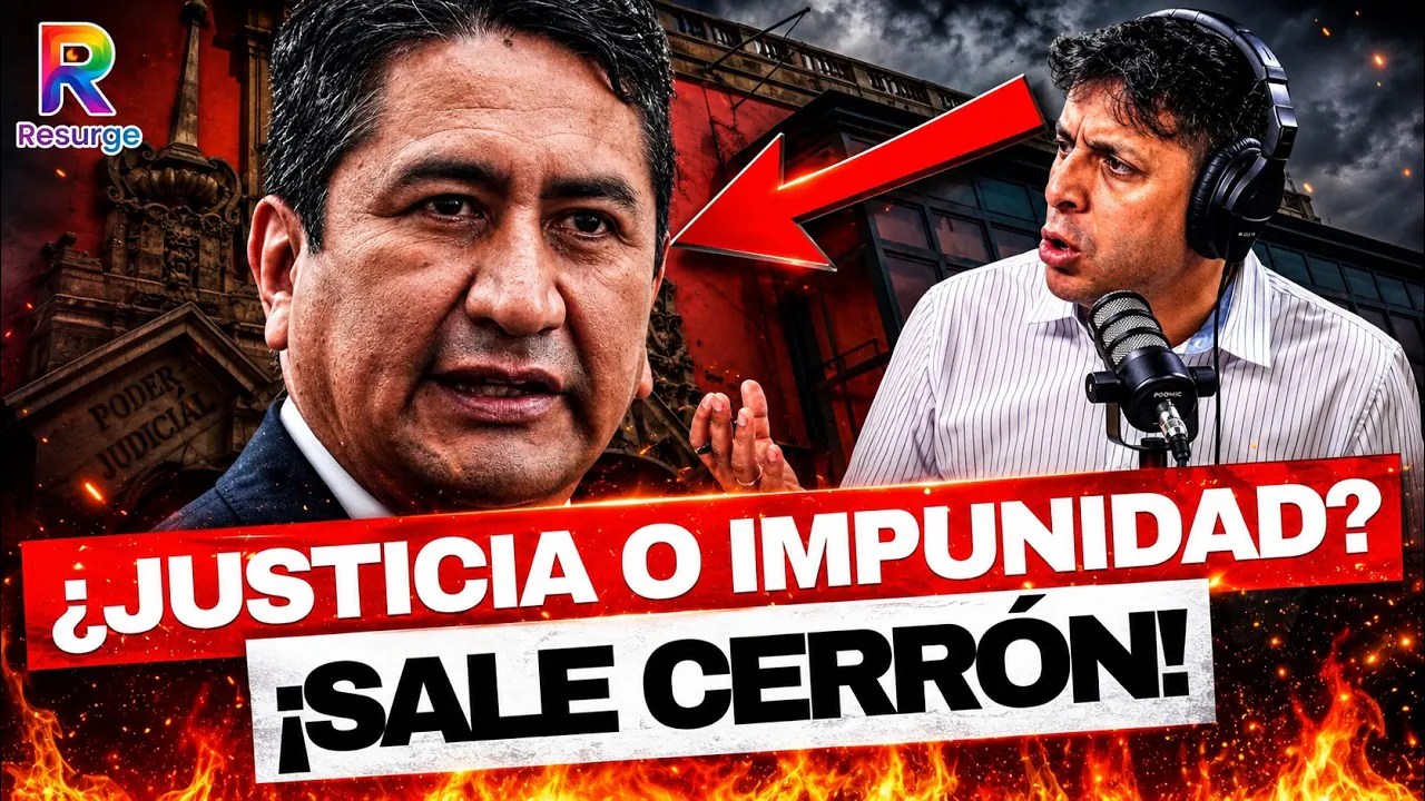 Reproducir: ⚖️ ¿SE TORCIÓ LA JUSTICIA?: El polémico beneficio del TC para Vladimir Cerrón 💥