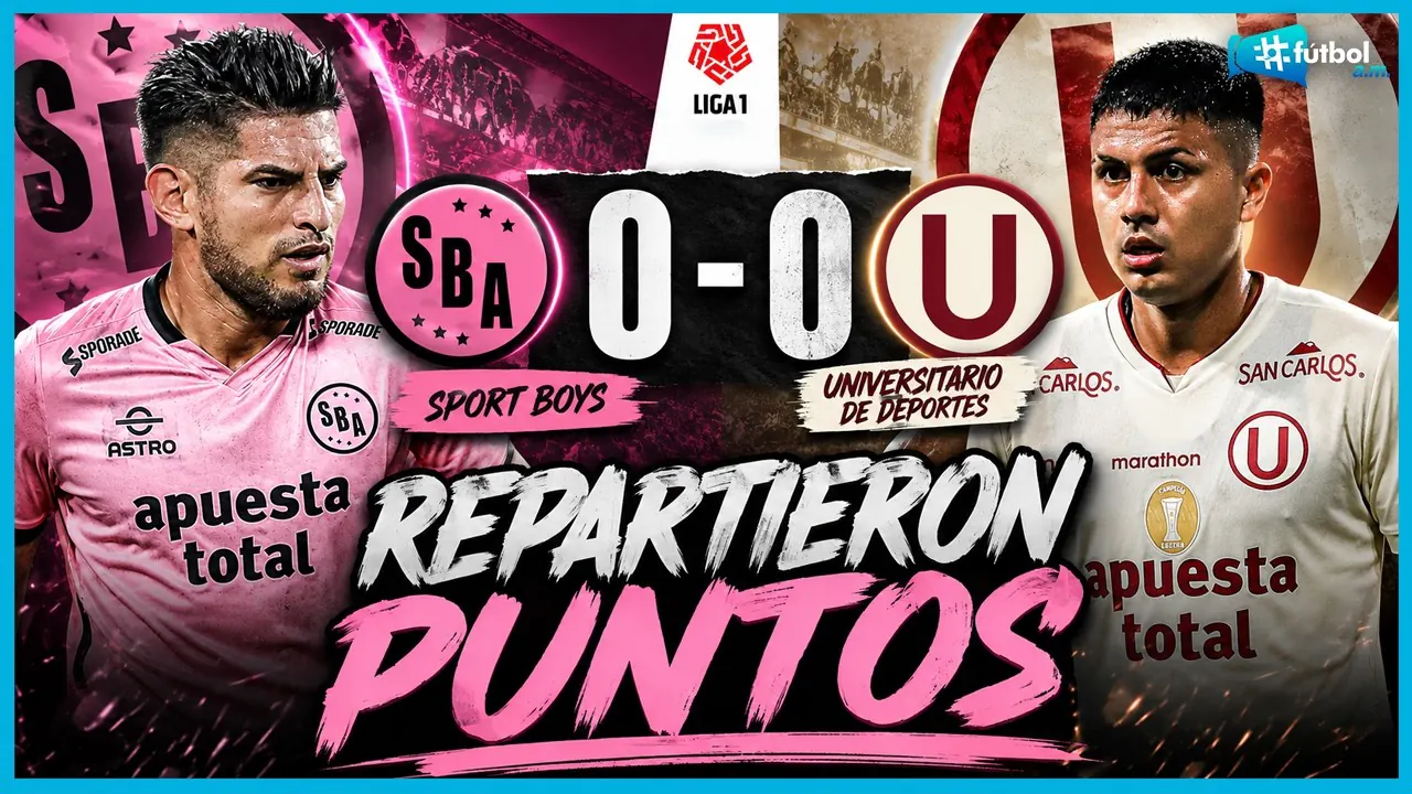 Reproducir: SPORT BOYS Y UNIVERSITARIO no pasaron del empate en partido aburrido | Fútbol A.M. 12/05/26