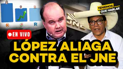 LÓPEZ ALIAGA PIDE NULIDAD DE ELECCIONES AL JNE TRAS ASCENSO DE ROBERTO SÁNCHEZ | TQH