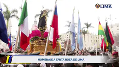 Homenaje a santa Rosa de Lima | 30 de agosto