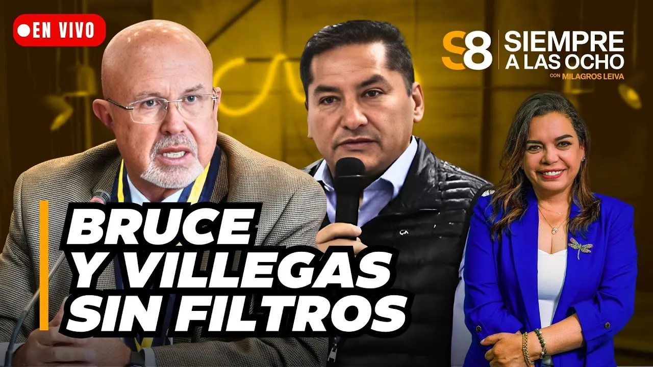 Reproducir: 🟡 ULISES VILLEGAS HABLA DESDE LA CLANDESTINIDAD Y CARLOS BRUCE SE LANZA A LA ALCALDÍA DE LIMA | #S8