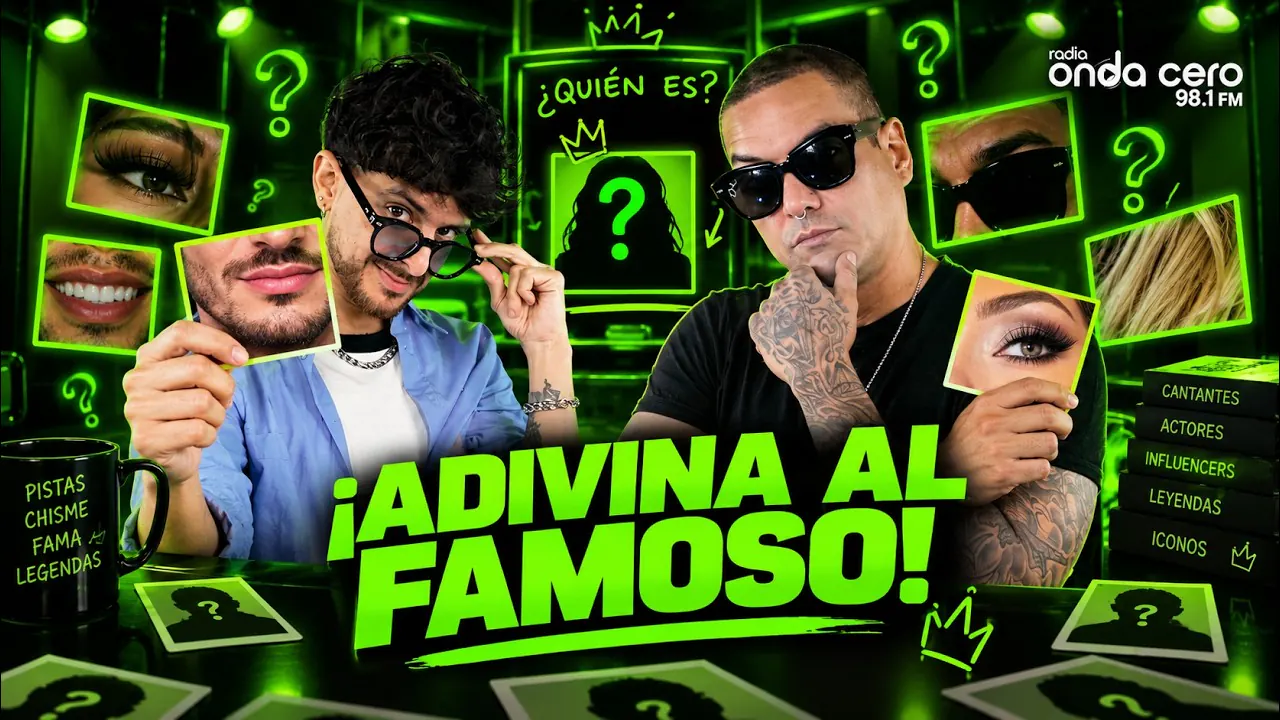 Reproducir: 🔥¡ADIVINA el famoso con Daniel Menacho y Renzo Winder!🔥 -  ONDA EXPANSIVA - RADIO ONDA CERO
