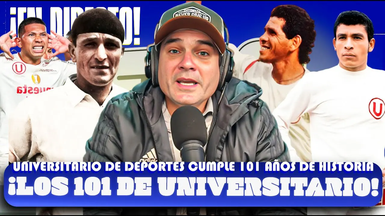 Reproducir: LA 'U' ESTÁ DE ANIVERSARIO: 101 AÑOS DE HISTORIA | ESTÁN PASANDO COSAS EN VIVO COKI GONZALES
