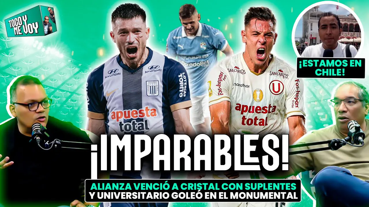 Reproducir: #ENVIVO🔥ALIANZA VENCIÓ A CRISTAL Y LLEGA MOTIVADO A CHILE | LA U GOLEÓ EN EL MONUMENTAL  #TOCOYMEVOY