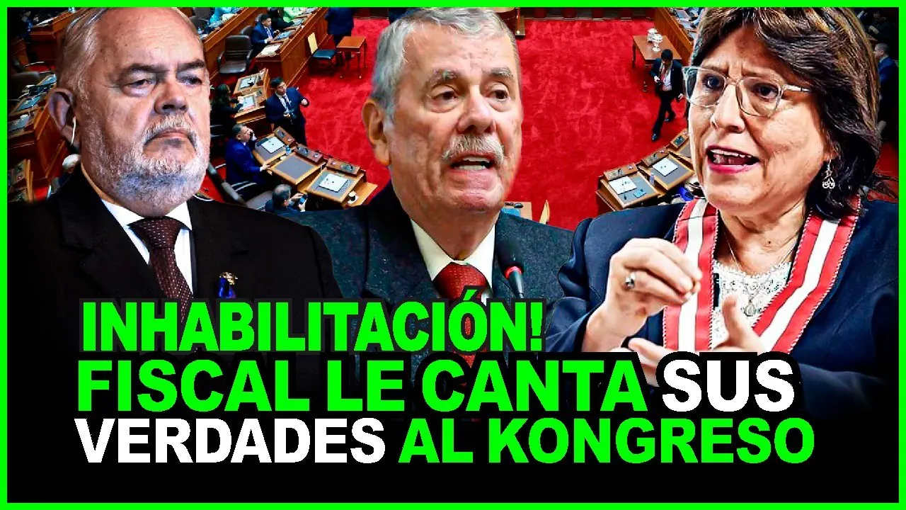 Reproducir: URGENTE! DEBATEN EN EL CONGRESO INHABILITACIÓN DE DELIA ESPINOZA Y OTROS FISCALES