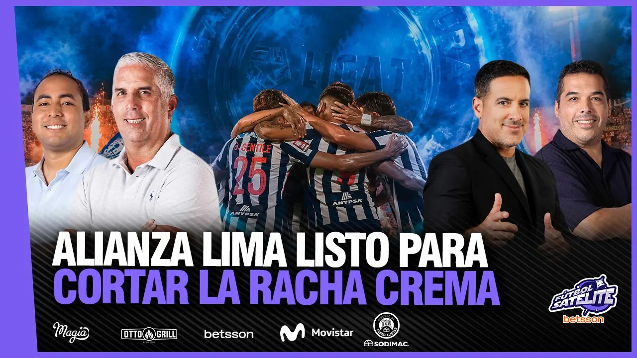Reproducir: FECHA DECISIVA: ¿ALIANZA LIMA LISTO PARA CORTAR LA RACHA DE TÍTULOS CREMAS? #FÚTBOLSATÉLITE