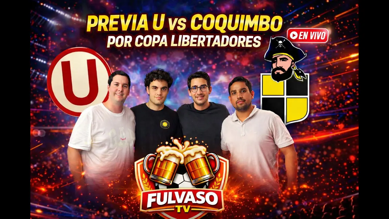 Reproducir: FULVASO: PREVIA UNIVERSITARIO VS COQUIMBO POR COPA LIBERTADORES
