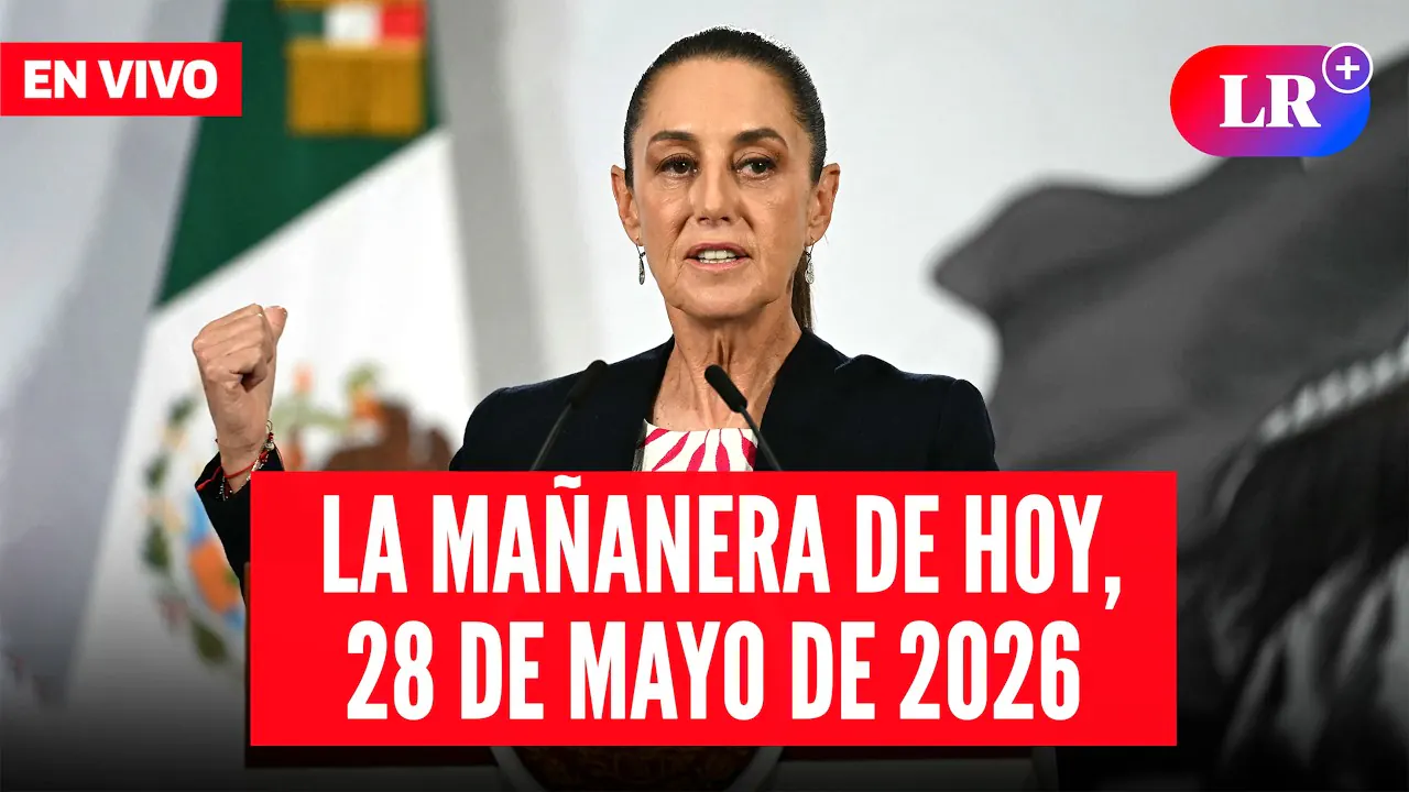Reproducir: 🔴 Claudia Sheinbaum EN VIVO en la Mañanera de HOY, 28 de mayo de 2026 | #LR