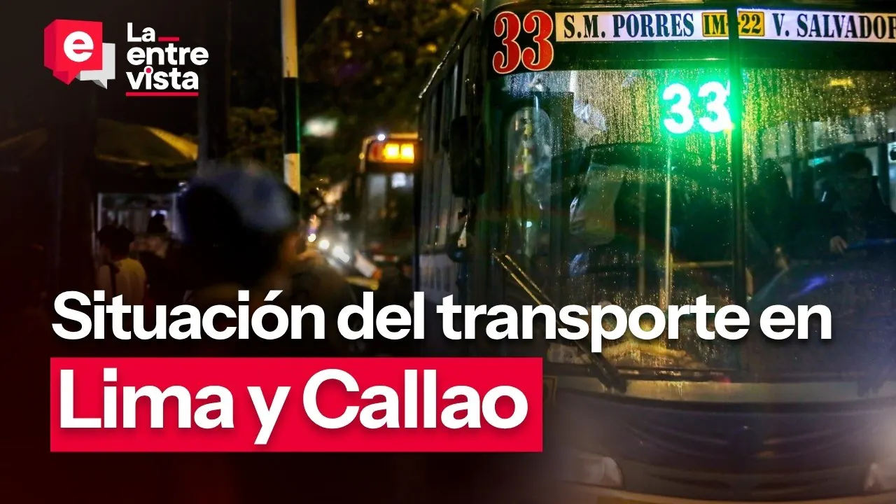 Reproducir: Análisis: Situación del transporte en Lima y Callao|”La Entrevista”|EN VIVO 25/08/2026