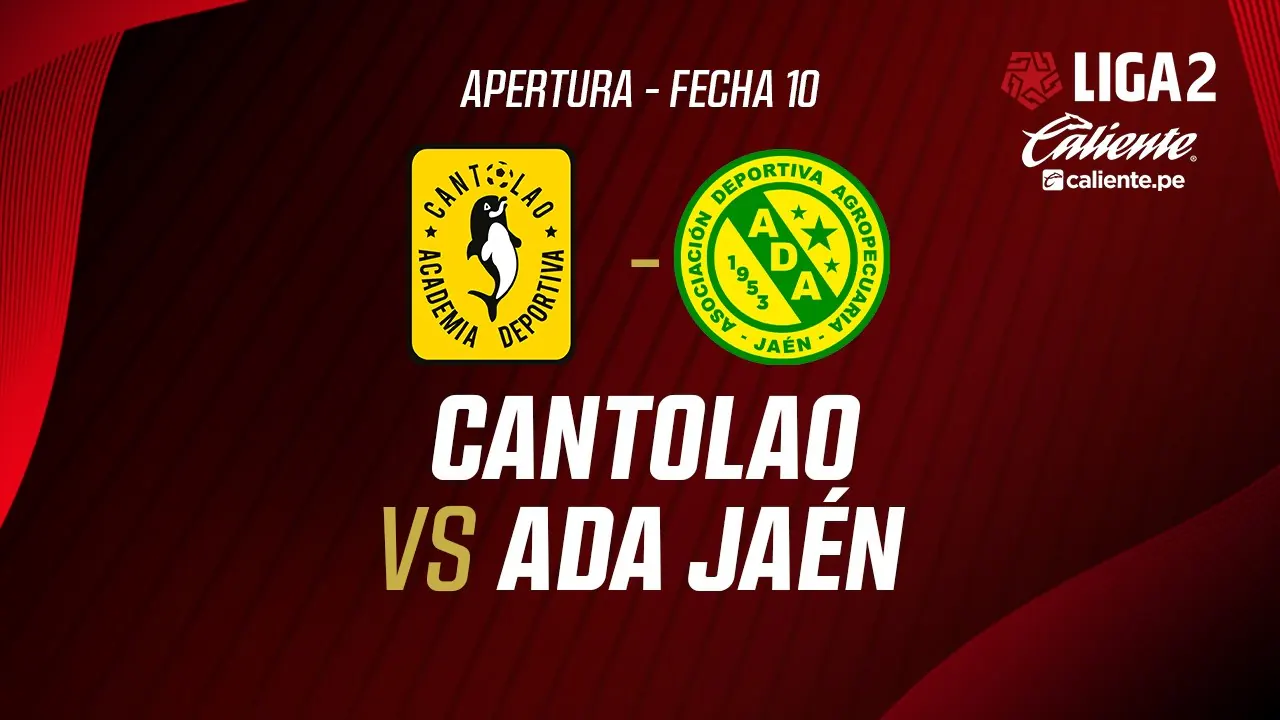 Reproducir: 🔴 EN VIVO | AD. CANTOLAO VS ADA JAÉN  | APERTURA LIGA 2 | FECHA 10