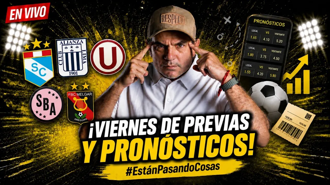 Reproducir: VIERNES DE PREVIAS Y PRONÓSTICOS | ESTÁN PASANDO COSAS | EN VIVO